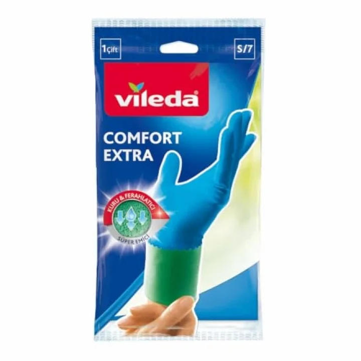 Comfort Extra Eldiven,%100 Doğal Lateks, S