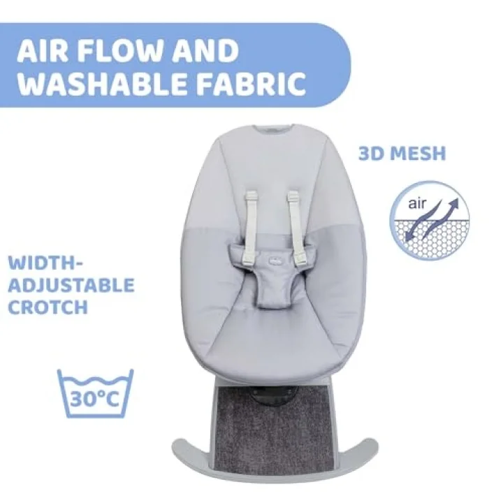 Comfy Wave Ana Kucağı Gümüş