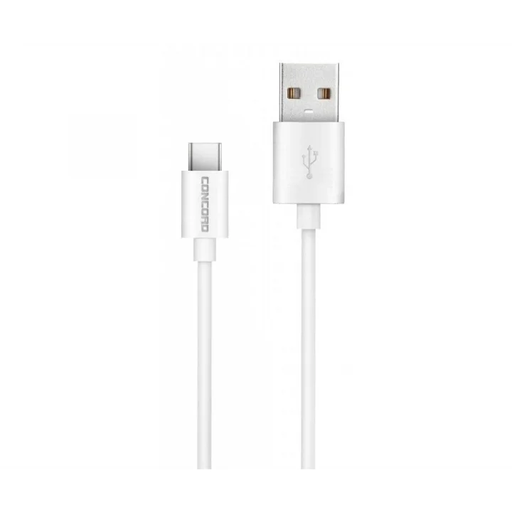 Concord C-821 2.1A 100 CM Type-C Şarj ve Data Kablosu Beyaz - Akıllı Telefonlar ve Tabletler İçin