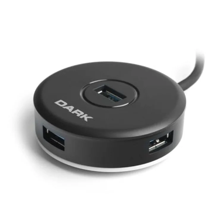 Connect Master 4 Port USB 3.0 USB Hub Siyah