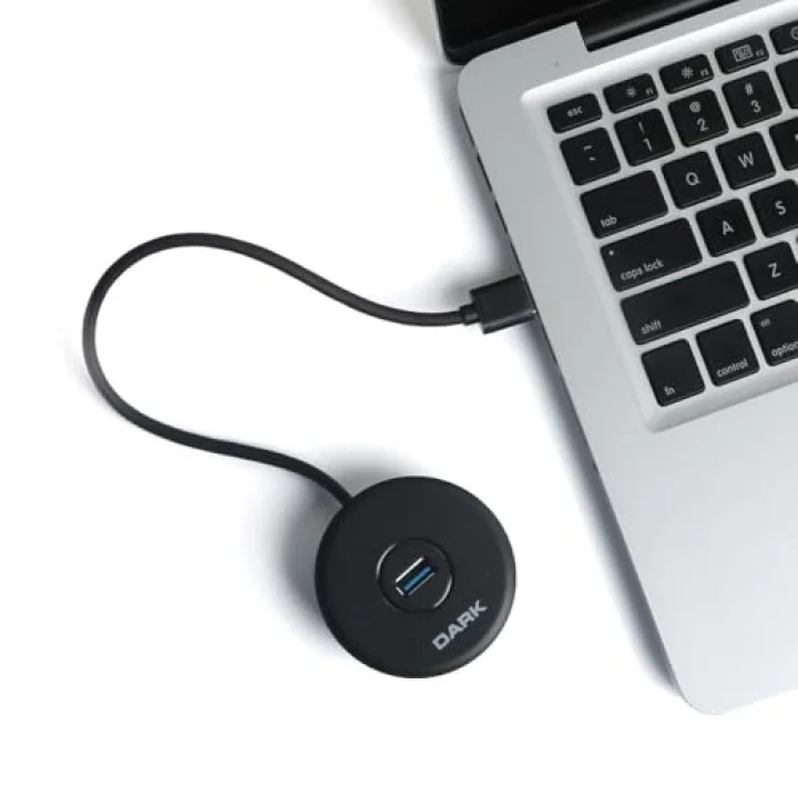 Connect Master 4 Port USB 3.0 USB Hub Siyah