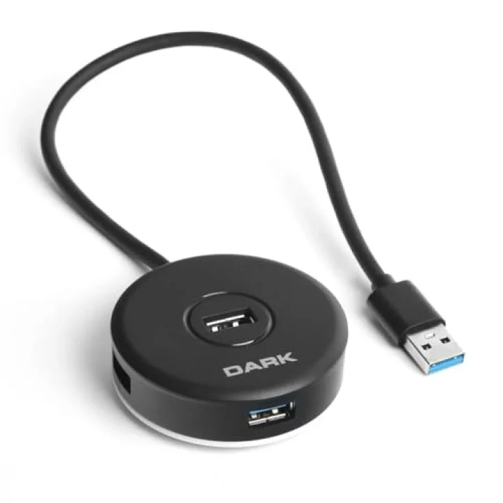 Connect Master 4 Port USB 3.0 USB Hub Siyah