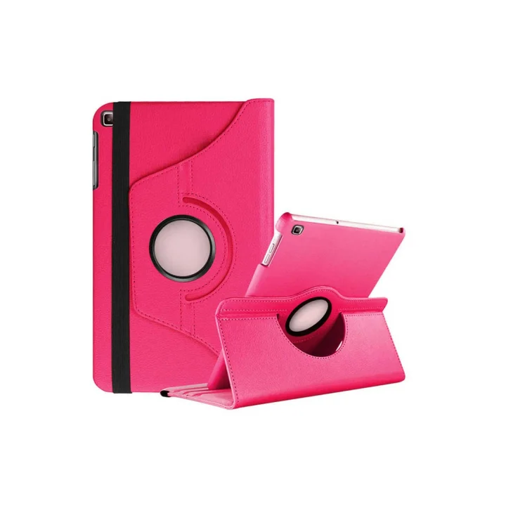 CONSTRAIN Galaxy Tab A 10.1 (2019) T510 Zore Dönebilen Standlı Kılıf, Pembe