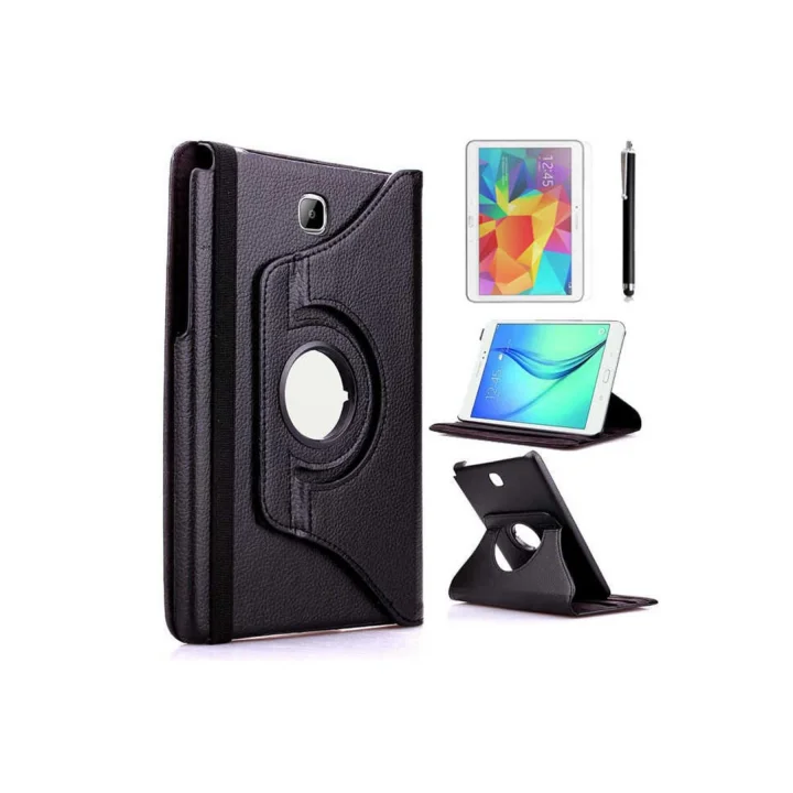 CONSTRAIN Galaxy Tab A T580 10.1 Zore Dönebilen Standlı Kılıf, Mavi