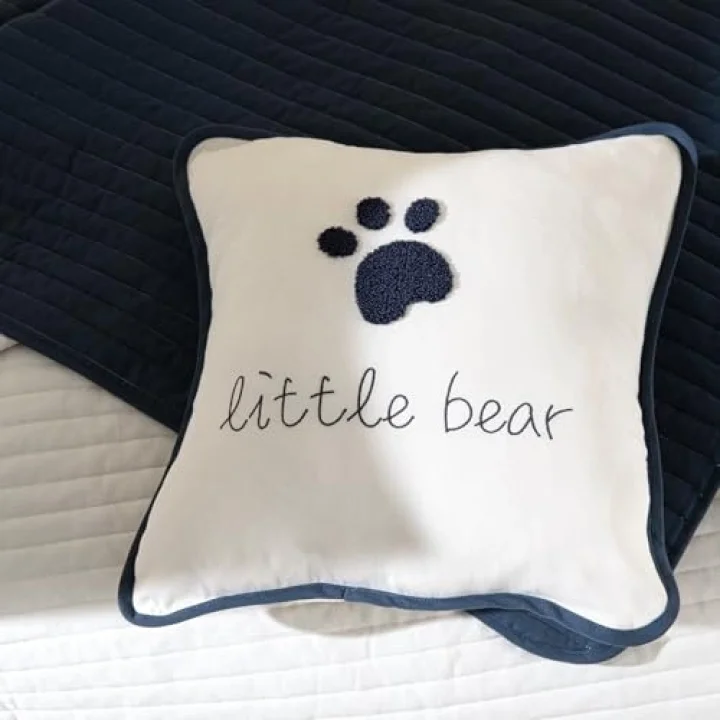 Cool Bear Yatak Örtüsü BEJ/LACİVERT