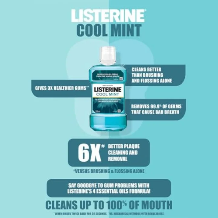 Cool Mint Ağız Bakım Suyu 500 Ml
