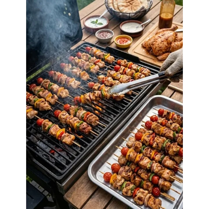 Çöp Şiş Kalın 30 cm Mangal Keyfi