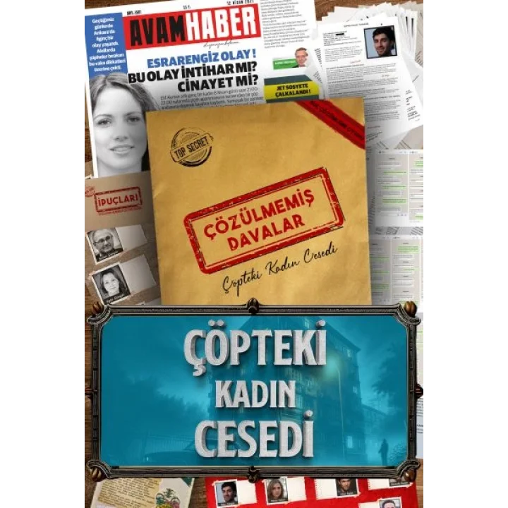 Çöpteki Kadın Cesedi - Dedektif Oyunu