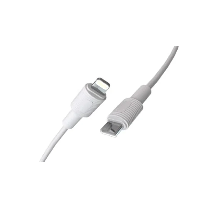 Coral Type C-Lightning 27Watt PD Hızlı Şarj Kablosu (Beyaz) (120 CM)