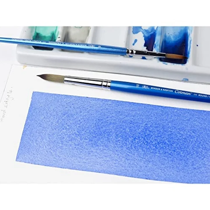 Cotman Seri 111 Kısa Saplı Sentetik Yuvarlak Fırça, N: 8