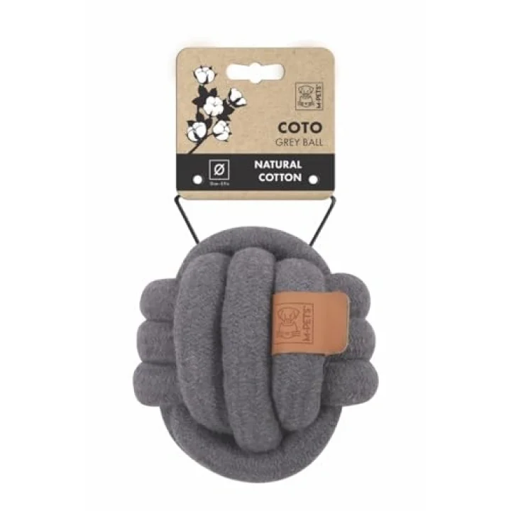 COTO GREY BALL 15CM ÖRGÜ TOP OYUNCAK