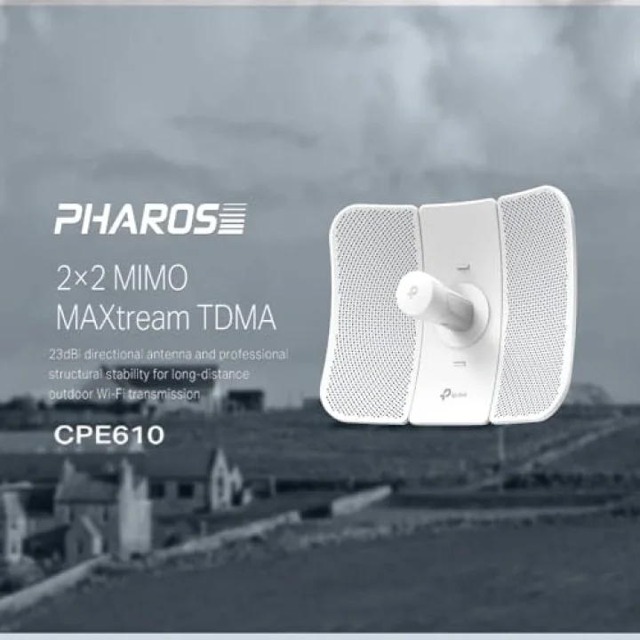 CPE610, 5GHz 300Mbps 23dBi Dış Mekan CPE