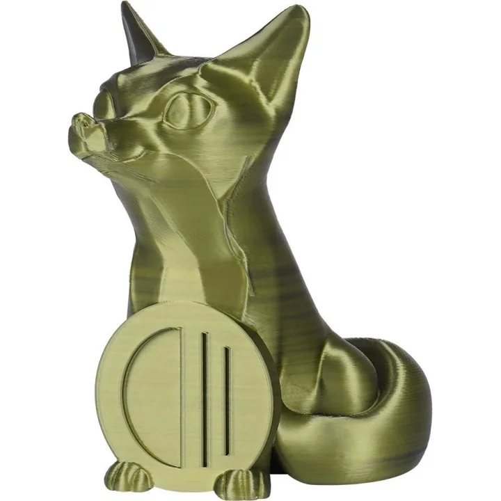 CR-SILK Filament Sarı-Mavi Çift Renk 1.75mm 1kg
