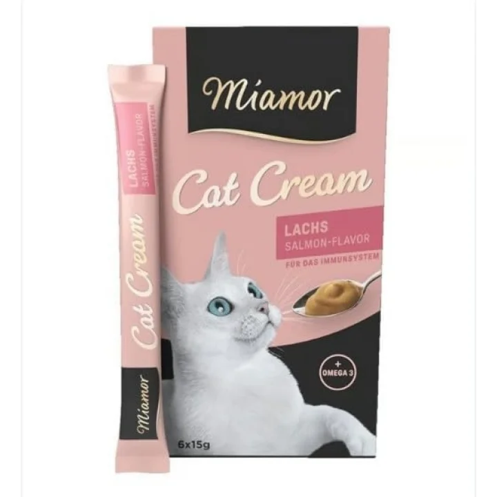 CREAM SOMONLU KEDİ ÖDÜLÜ 6x15 g