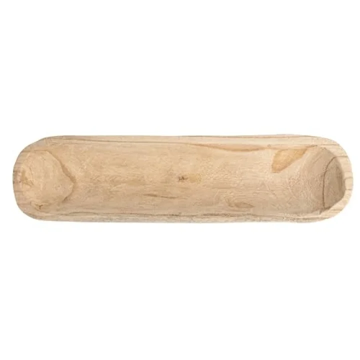 Creative beeinflußt da5397 Pure Deko Paulownia Holz Rechteck Schüssel