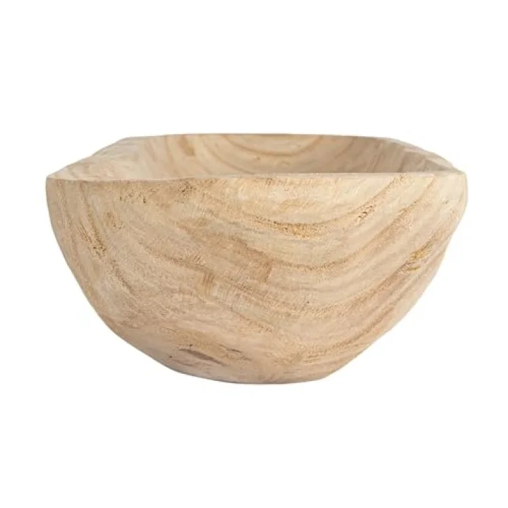 Creative beeinflußt da5397 Pure Deko Paulownia Holz Rechteck Schüssel