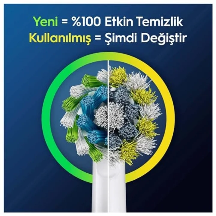 Cross Action X-Filament Şarjlı Diş Fırçası Yedek Başlığı 4 Adet