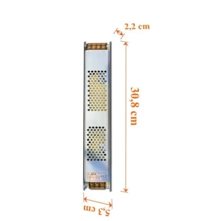 CT-2677 21 AMPER KLEMENSLİ SLİM ŞERİT LED TRAFOSU