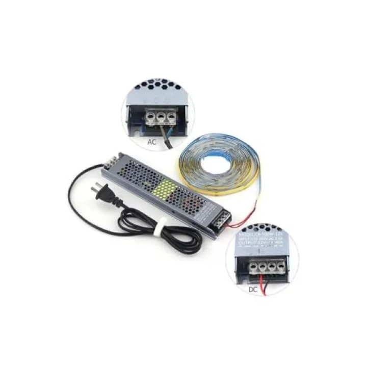 CT-2677 21 AMPER KLEMENSLİ SLİM ŞERİT LED TRAFOSU