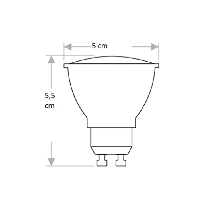 CT-4215G 7W Gu-10 Cob LED Ampul, Gün Işığı
