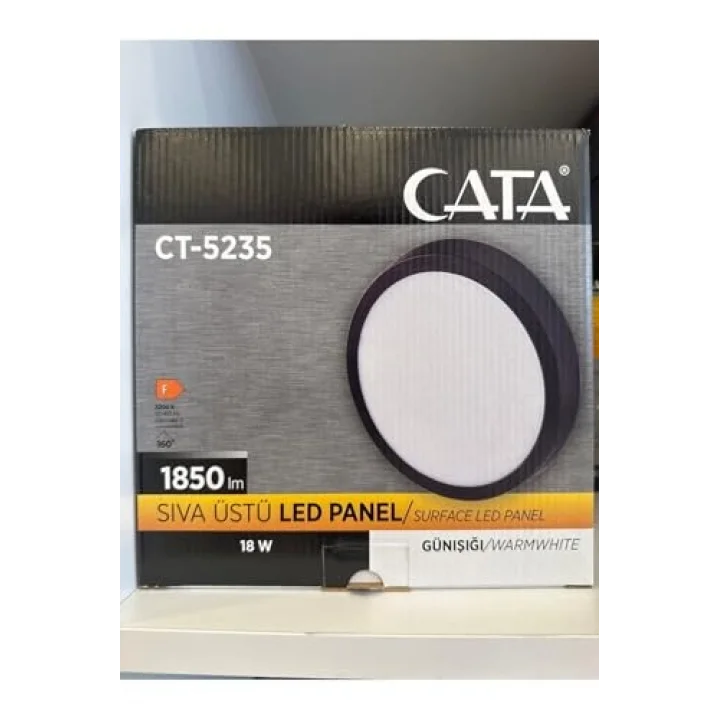 Ct-5235 Sıva Üstü Led Panel 18w Günışığı