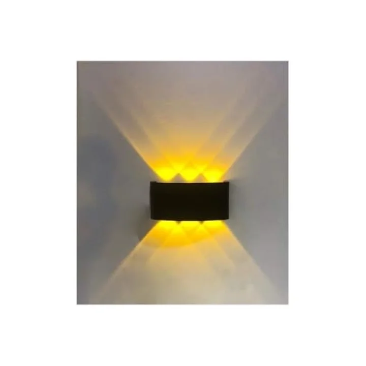 Ct-8011 12 Watt Haiti Siyah Kasa Aplik Amber