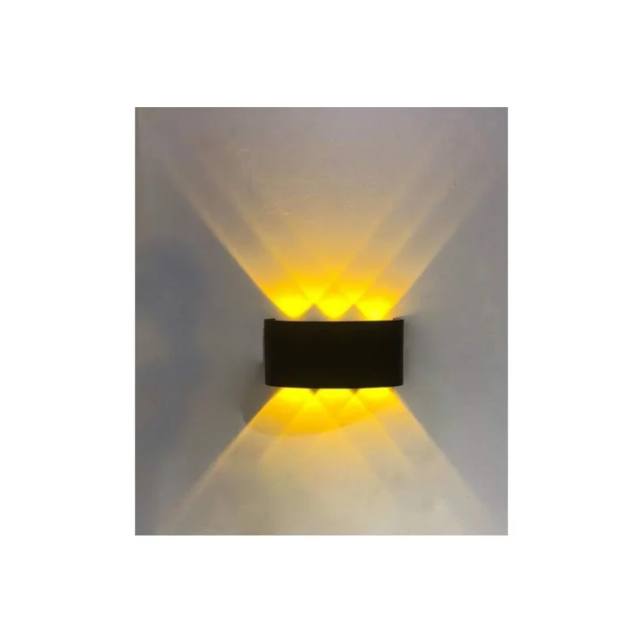 Ct-8011 12 Watt Haiti Siyah Kasa Aplik Amber