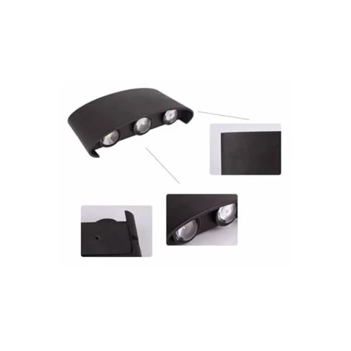 Ct-8011 Haiti Led Aplik 10W Amber Çift Taraflı