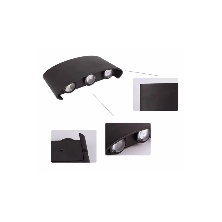 Ct-8011 Haiti Led Aplik 10W Amber Çift Taraflı