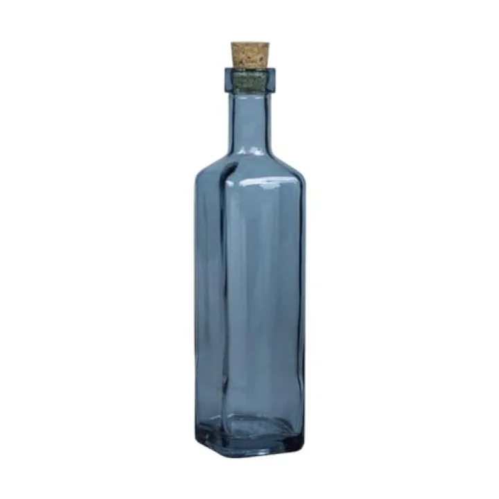 Cuadrada Yağ Şişesi 400 Ml Mavi
