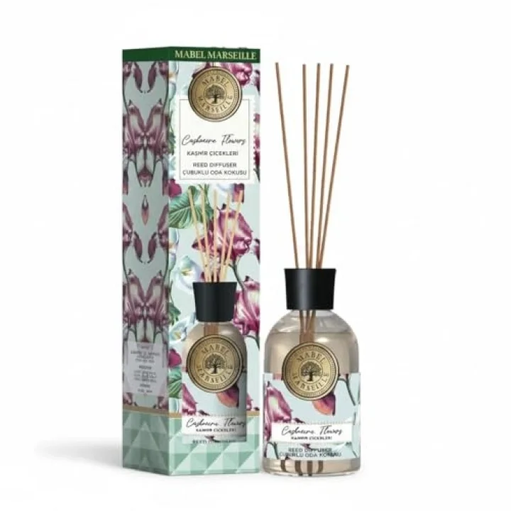 Çubuklu Oda Kokusu Kaşmirin Büyüsü 100 ml Cam Şişe