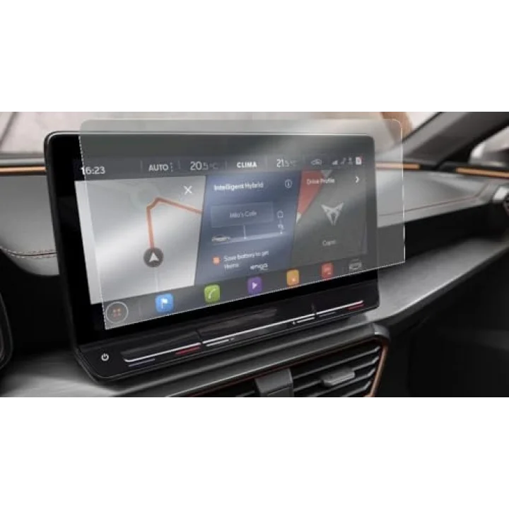 Cupra Formentor 10 İnç İle Uyumlu Mat Ekran Koruyucu Multimedya Şeffaf