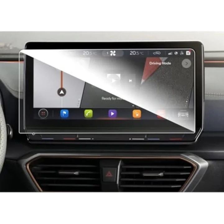 Cupra Formentor 10 İnç İle Uyumlu Mat Ekran Koruyucu Multimedya Şeffaf
