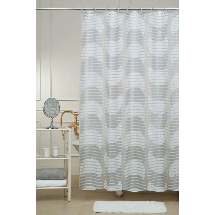 D-15202 Dolunay Banyo Perdesi 180 * 200 Pvc