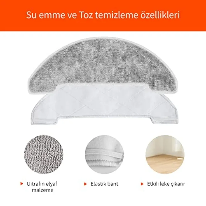 D5s Pro Mikrofiber Paspas, 3 Adet