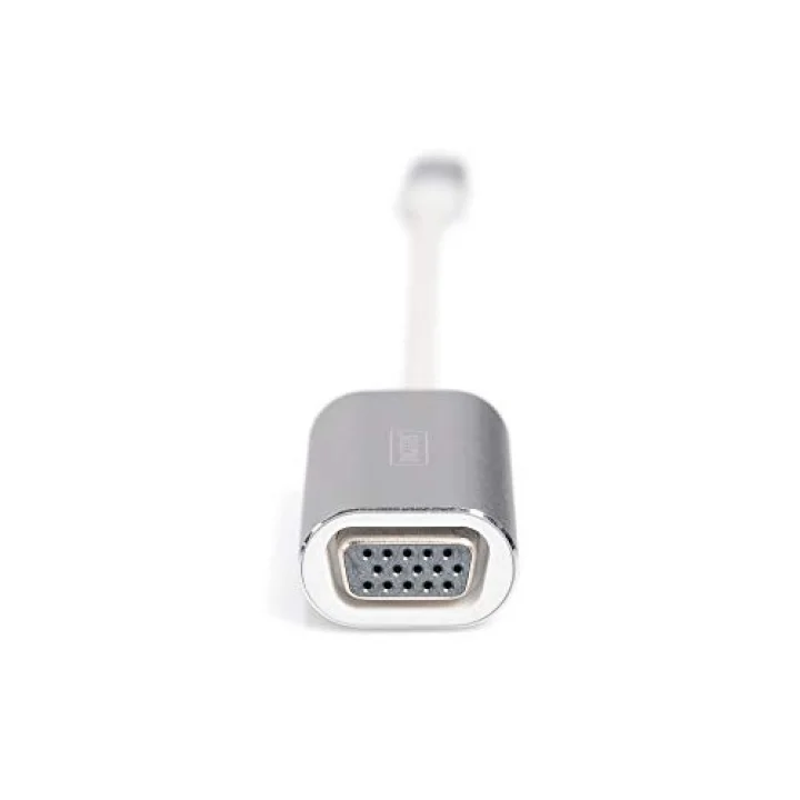 DA-70837 Usb Type-C 1080P Vga Adaptörü Alüminyum Gövde, 20 Cm Kablo Uzunluğu Yonga Seti: Vl100 + It6513