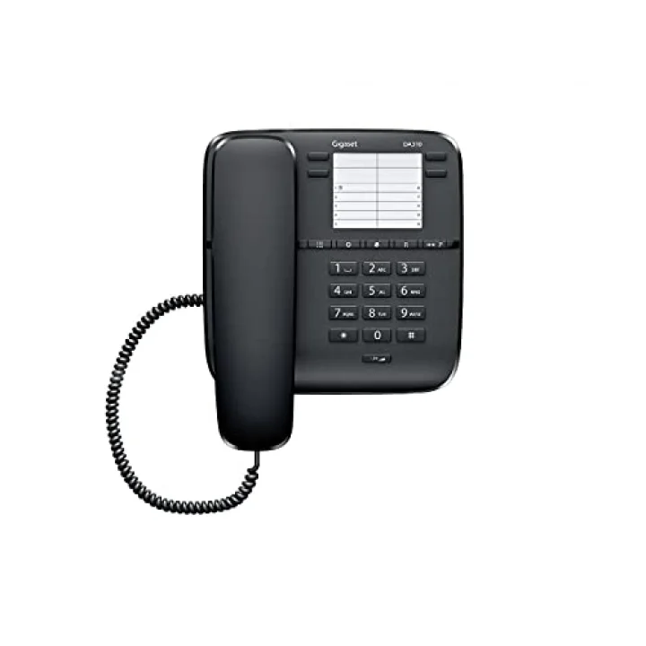 DA310 Siyah DA310 Siyah Kablolu Telefon Siyah