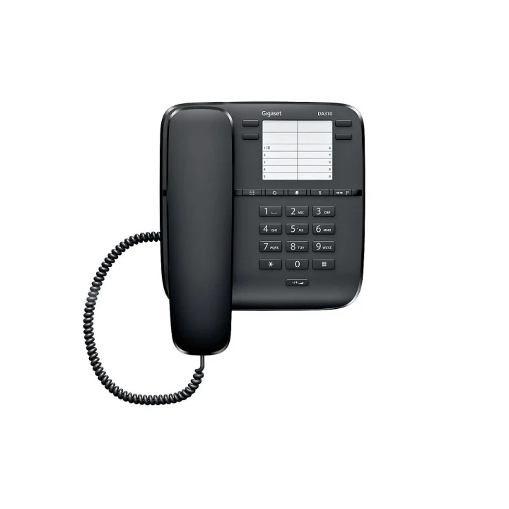 DA310 Siyah DA310 Siyah Kablolu Telefon Siyah