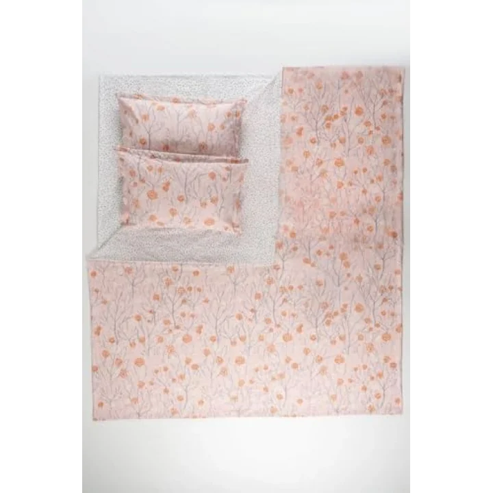 Daisy Çift Kişilik Nevresim Takımı, Pembe