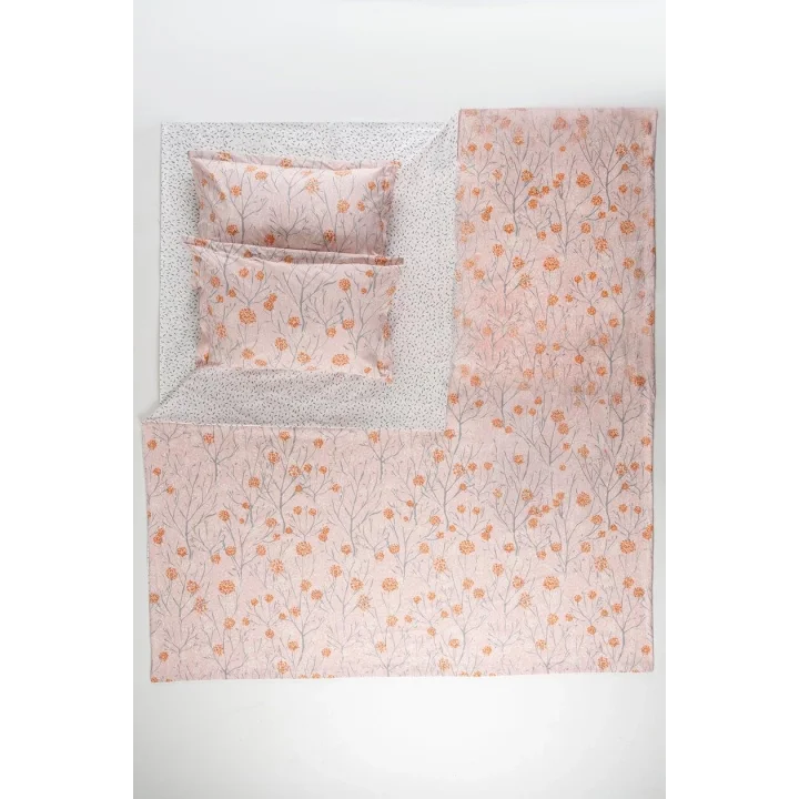Daisy Çift Kişilik Nevresim Takımı, Pembe