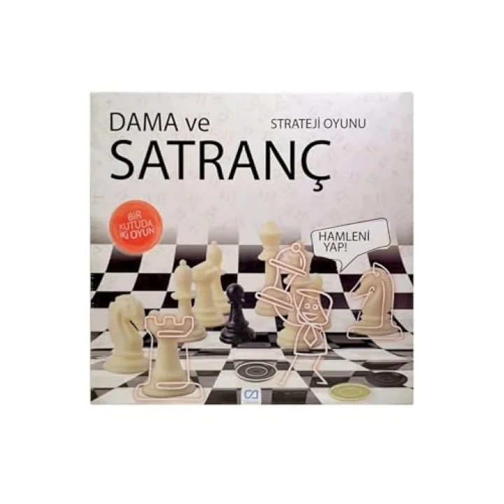 Dama ve Satranç Plastik Kutulu 5188