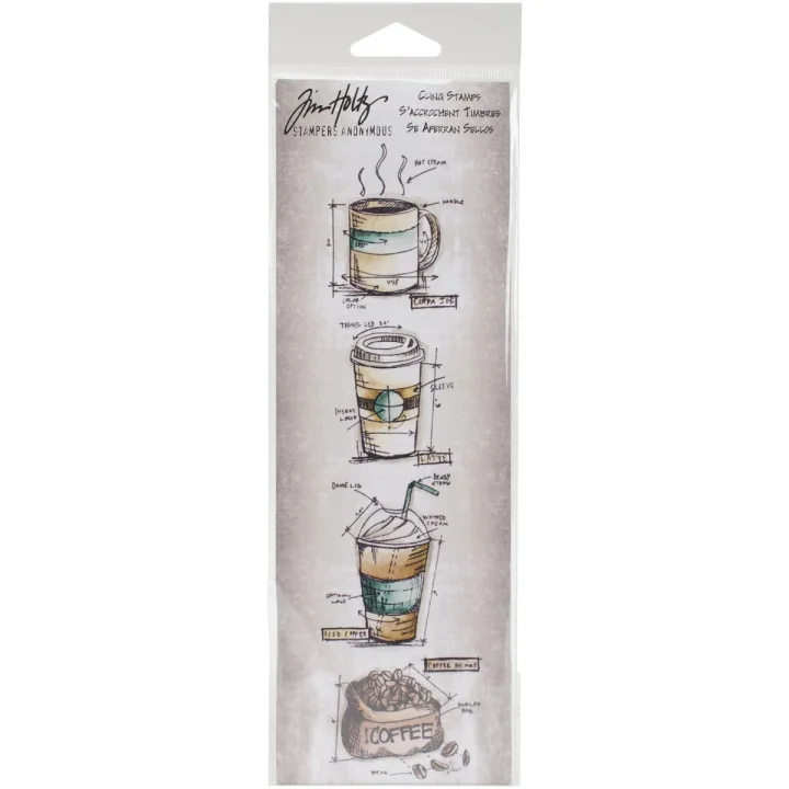 Damga _ vidalı Fresh Brewed ER şerit mini, gri