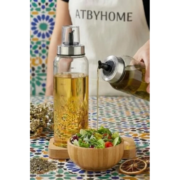Damla Standlı Yağlık - Sirkelik Seti 500 ml