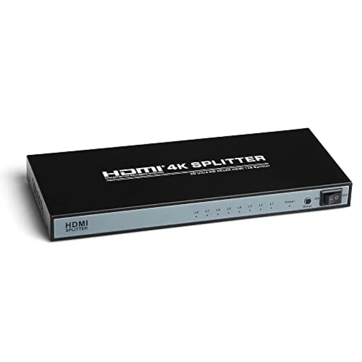 Dark 1 Giriş - 8 Çıkış HDMI Sinyal Çoklayıcı