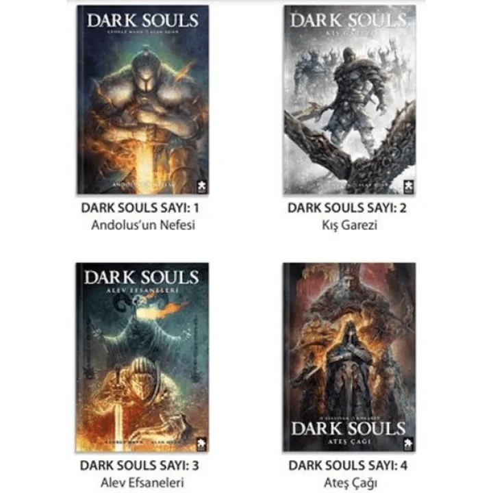 Dark Souls 4 Kitap Set