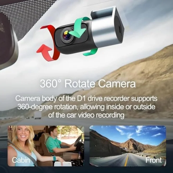 Dash Camera D1 1080p/30fps