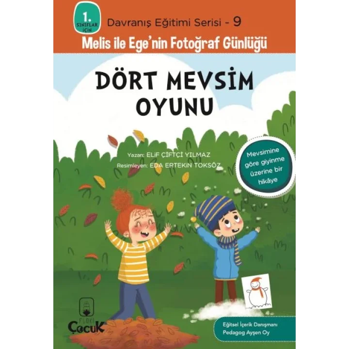 Davranış Eğitimi Serisi 9 - Melis ile Egenin Fotoğraf Günlüğü-Dört Mevsim Oyunu