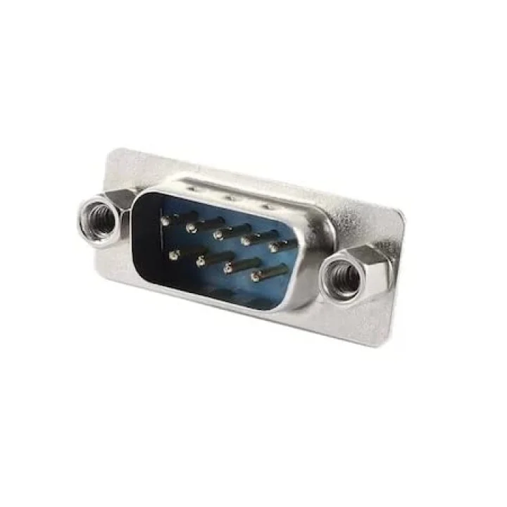 DB-9 Konnektör DB9 D-SUB Plug 9 Pinli Soket – Erkek