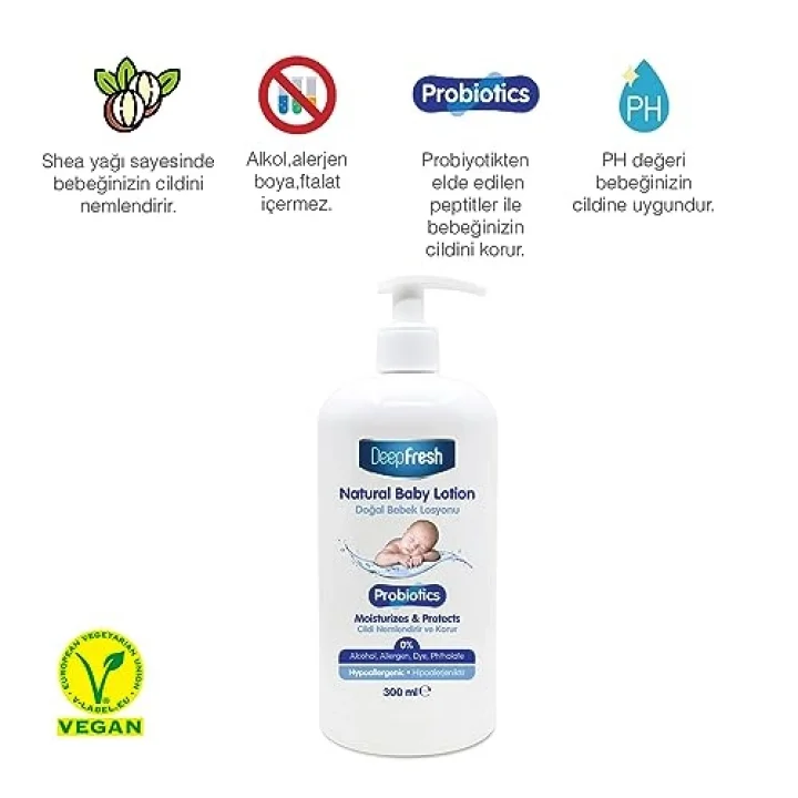 DeepFresh Probiyotik Bebek Losyonu 300 ml