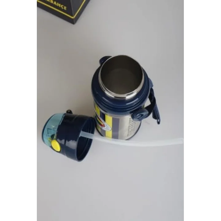 Dekomus Cep Defteri Hediyeli Lisanslı Sarı Lacivert Çelik Matara 500 mL